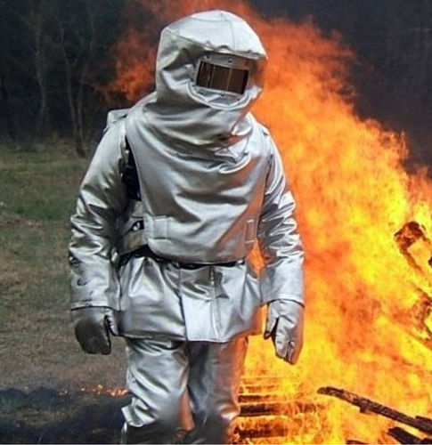 Feuerfester Overall - MATISEC - feuerbeständig / unisex / mit Kapuze