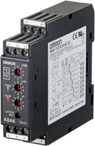 LED-Temperaturcontroller - K8AK-TH series - Omron Electronics GmbH - ohne Anzeige / Regelkreis / Mehrkanal