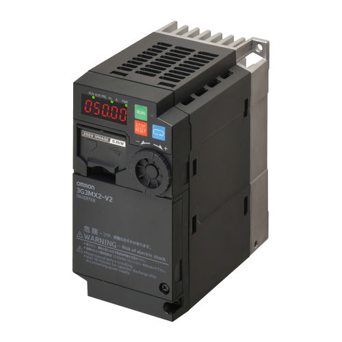 Dreiphasiger Umrichter - MX2 series - Omron Electronics GmbH - einphasig / Modbus / Einbau