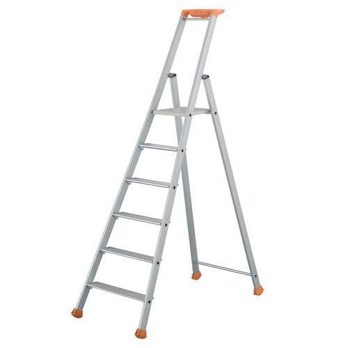 Sockelmontierte Trittleiter - MP PRO - TUBESCA - Aluminium
