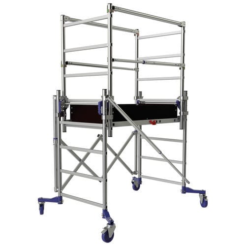 Mobiler Gerüstturm - NANO - TUBESCA - Fassaden / modular / Aluminium