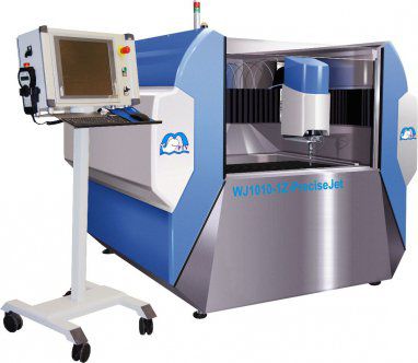 Abrasiv-Wasserstrahl-Schneidemaschine - Precise Jet - PTV spol. sr.o. - für Metall / für Blech / CNC