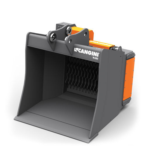 Siebschaufel - V series  - CANGINIBENNE - für Hydraulikbagger / neigbar