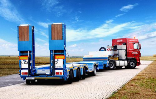 Baumaschinentransporter-Sattelauflieger - MCO - NOOTEBOOM - Gooseneck / automatische Erfassung / Ultra-Tieflader