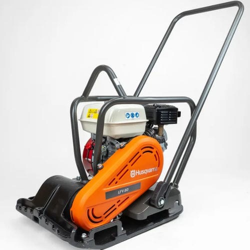 Vorwärtslaufende Rüttelplatte - LFV 80 - Husqvarna - benzinbetrieben / Verdichtung