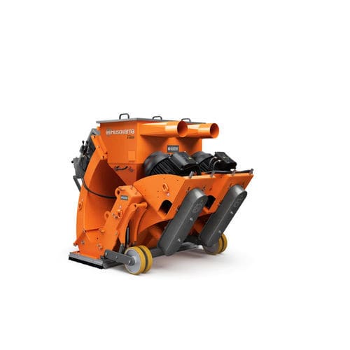 Turbinenstrahlanlage - Blastrac 2-48DS - Husqvarna - für die Oberflächenreinigung / für Metall / für Beton