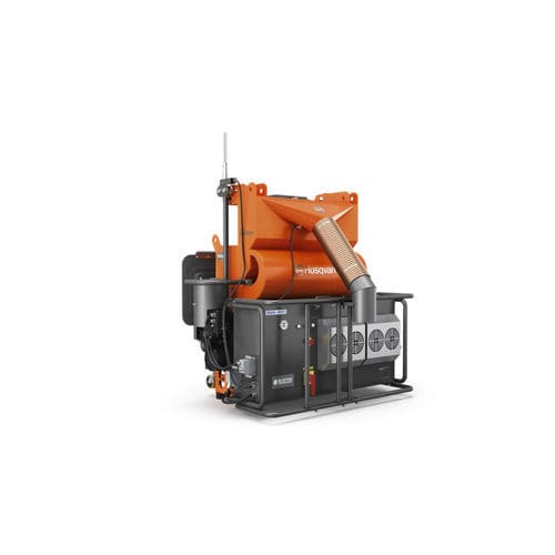 Strahlanlage für Metall - Blastrac EBE 900V - Husqvarna - für Tanks / für Rohre / vertikal