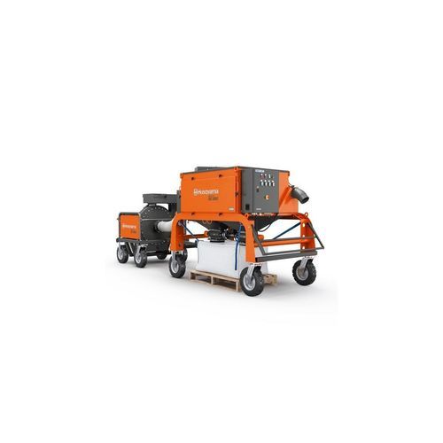 Patronenentstauber - Blastrac DC 900 - Husqvarna - Druckstoßabreinigung / selbstreinigend / für Strahlanlagen