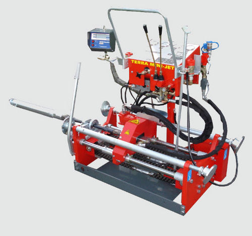 Bohrgerät / horizontal mit Ausrichtung - 4 - 6 t, max. 50 m | MJ 1600 - TERRA - festinstalliert / drehbar / hydraulisch