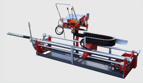 Bohrgerät / horizontal mit Ausrichtung - 4 - 6 t, max. 120 m | MJLV 1600 - TERRA - festinstalliert / drehbar / hydraulisch