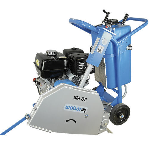 Fugenschneider - SM 82-3 - WEBER MASCHINENTECHNIK - horizontal / für Stein und Beton / schwenkbar