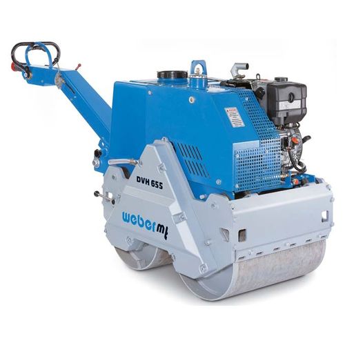 Duplexwalze - DVH 655 E - WEBER MASCHINENTECHNIK - Vibration / manuell