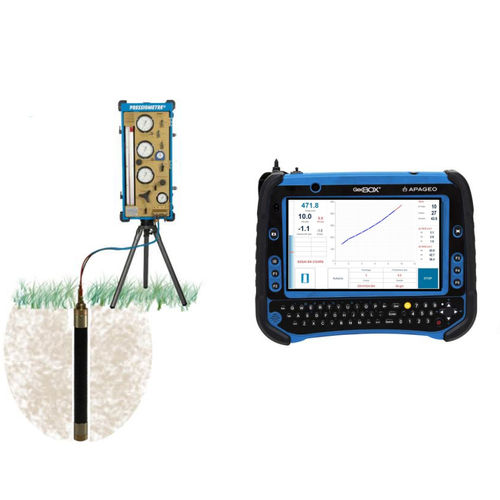 Tragbares Datenerfassungssystem - GEOSPAD®2 - APAGEO - kabellos / mit Datenspeicherung