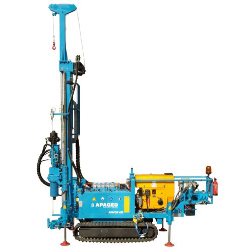 Kernbohrgerät - APAFOR® 440,450 - APAGEO - Klein / auf Raupen / drehbar
