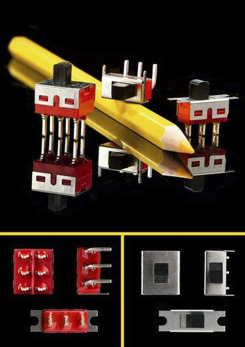 Gleitschieber-Schalter - MFP/MFS 126/226 - KNITTER SWITCH - einpolig / zweipolig / Standard