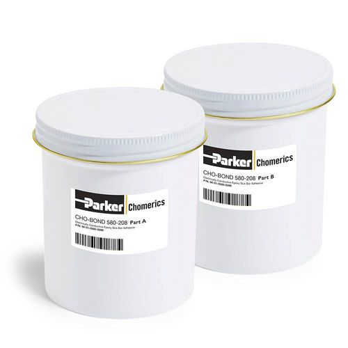Epoxid-Klebstoff - CHO-BOND® 580-208 - Parker Chomerics Division - für Metall / Zweikomponenten / leitfähig