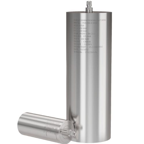 Hydraulische Pulsationsdämpfer - PDM & PDH Series - Parker Electromechanical and Drives Division Europ - Edelstahl