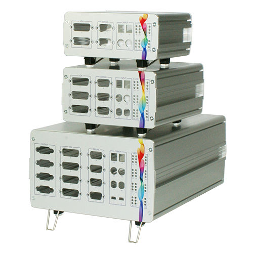 Desktop-Gehäuse - Guardbox-33-easy - Elma Electronic AG - modular / quadratisch / Aluminium