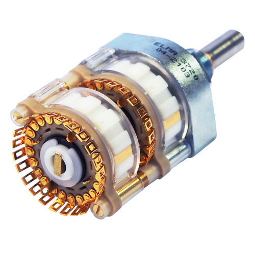 Drehschalter - 04 series - Elma Electronic AG - 3-polig / 6-polig / für raue Umgebungen