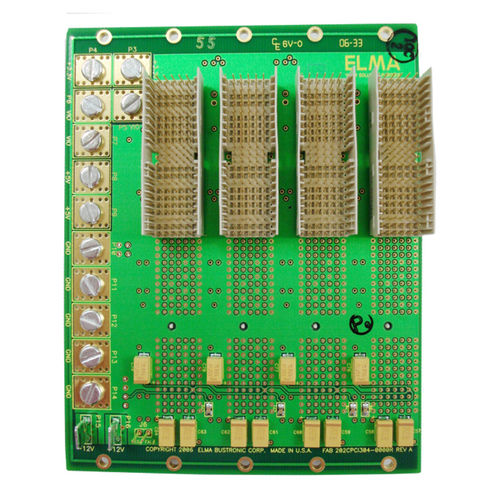 CompactPCI-Backplane - 102CPCI304-20X0R - Elma Electronic AG - PICMG / 1-5 Steckplätze