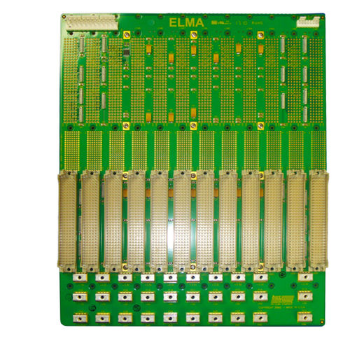 VME64x-Backplane - 101V64XM12-0620R - Elma Electronic AG - 11-15 Plätze / passiv / Aktiv