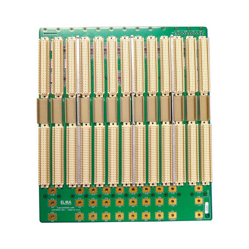 VME64x-Backplane - 101V64XM04-0620R - Elma Electronic AG - 1-5 Steckplätze / passiv / Aktiv