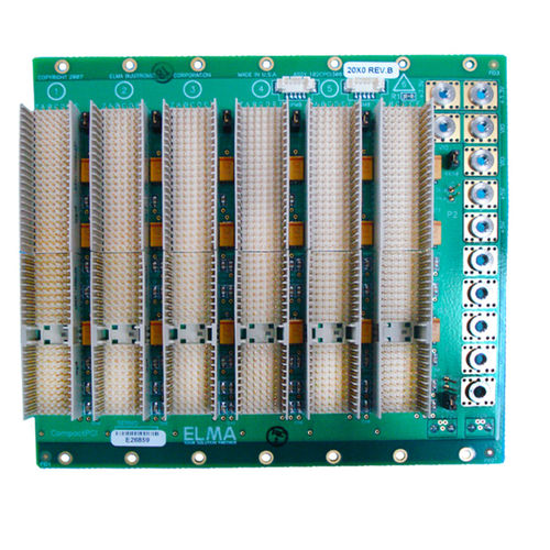 CompactPCI-Backplane - 102CPCI306-20X0R - Elma Electronic AG - PICMG / 06-10 Steckplätze