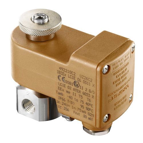 Direktgesteuertes Magnetventil - V series - Parker Fluid and climate Controls Europe - 3/2-Wege / normal geschlossen / Wasser