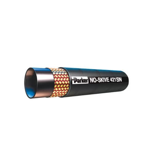 Hydraulische Schlauchleitung - 421 series - Parker Polyflex Division - Europe - pneumatisch / Industrie / für Kohlenwasserstoffe
