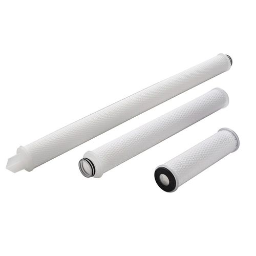 Wasserfilterpatrone - Fulflo® Poly-Mate™ series - Parker bioscience and water filtration division - für Lösungsmittel / Tiefen / Polypropylen