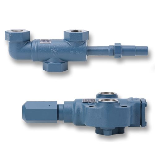 2-Wege-Verteilerblock - 10 series  - Parker Refrigerating Specialties Division - Kohlenstoffstahl / für Armaturen