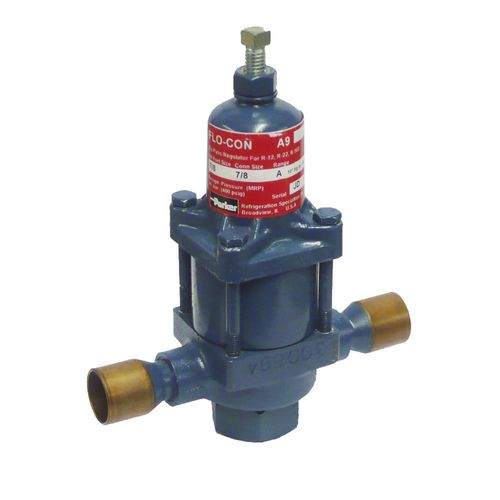 Druckregler für gasförmige Kältemittel - Flo-Con A9 - Parker Refrigerating Specialties Division - einstufig / Kupfer / Eisen