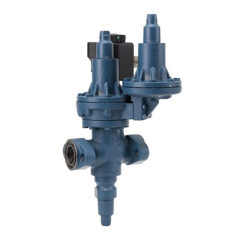 Druckregler für Öl - A4 series  - Parker Refrigerating Specialties Division - für Ammoniak / Membran / einstufig