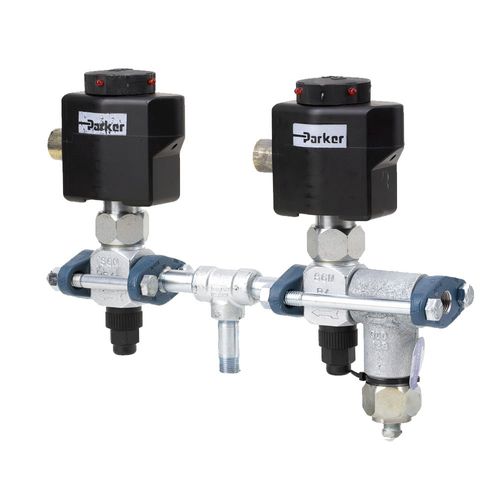 Kolbenventil - S9 series - Parker Refrigerating Specialties Division - elektrisch / steuerbar / Stop