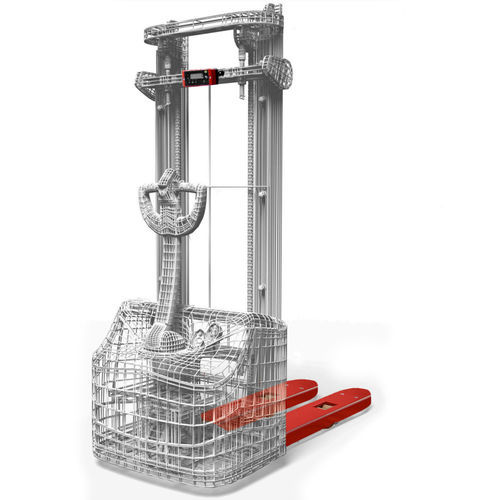 Elektrischer Stapler - RPW ST - RAVAS Europe B.V. - Sitz / Transport / für Lagerhallen