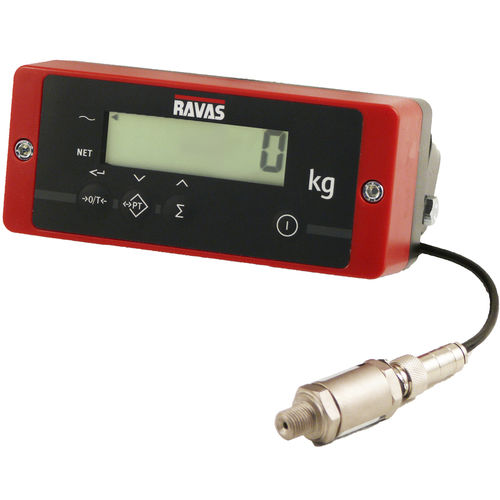Waage für Gabelstapler - RCS - RAVAS Europe B.V. - hydraulisch / Kilogramm / mit LCD-Display