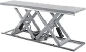 Scherenhubtisch - ADE-WERK - Tandem-Scheren / hydraulisch / festinstalliert