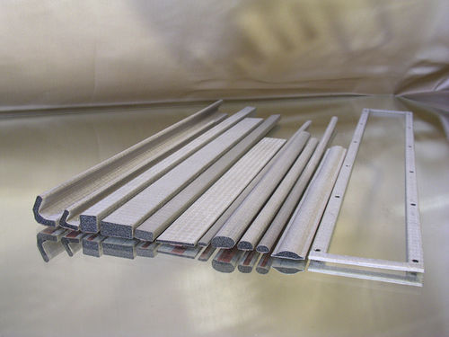 Dichtung / Schaum leitendem Gewebeüberzug - GHIRINGHELLI MARIO - flach / Polyurethan / Elastomer