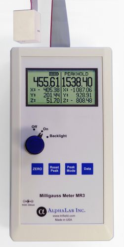 Tragbarer Gaussmeter - MR3 - AlphaLab Inc. - USB