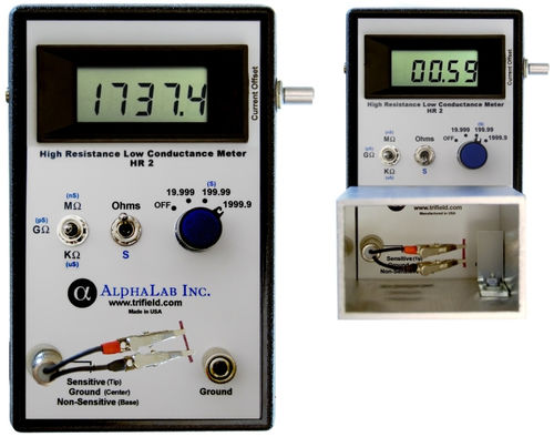 Digitales Ohmmeter - HR2    - AlphaLab Inc. - Niederspannung