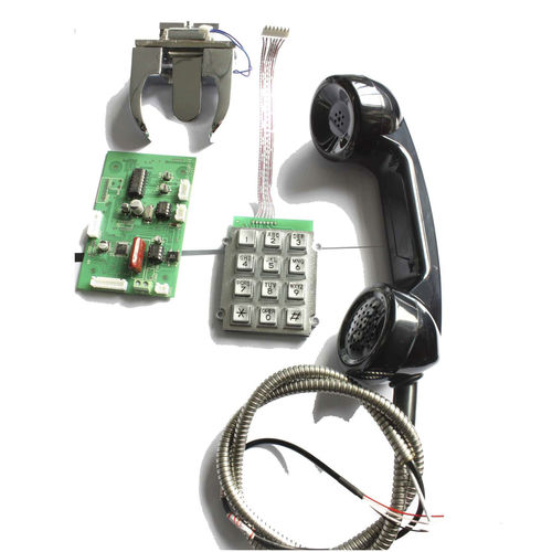 Wasserdichter Telefonhörer - Kit1 - HONGKONG KOON TECHNOLOGY LTD - vandalismussicher / gepanzert / für Intensiveinsatz