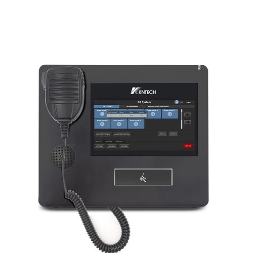 PoE-Rufsäule - KNPA800W - HONGKONG KOON TECHNOLOGY LTD - Ethernet / 7" / für Beschallungsanlage