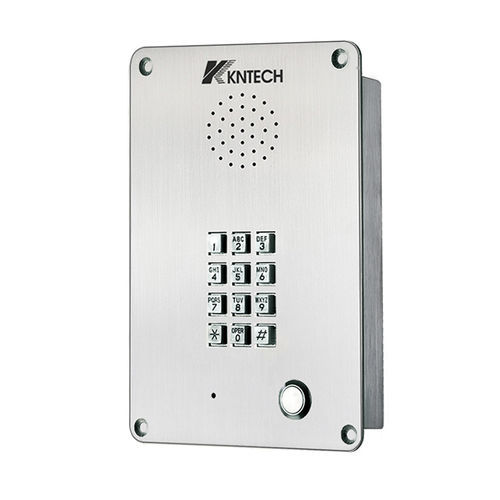 Edelstahl-Telefon - KNZD-06 - HONGKONG KOON TECHNOLOGY LTD - analog / VoIP / PoE
