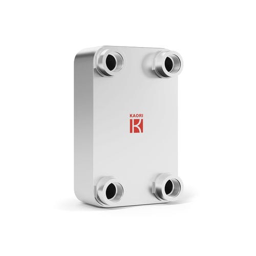 Gelöteter Plattenwärmetauscher - Q Series - Kaori Heat Treatment Co., Ltd. - flüssig/flüssig / flüssig/Gas / Edelstahl