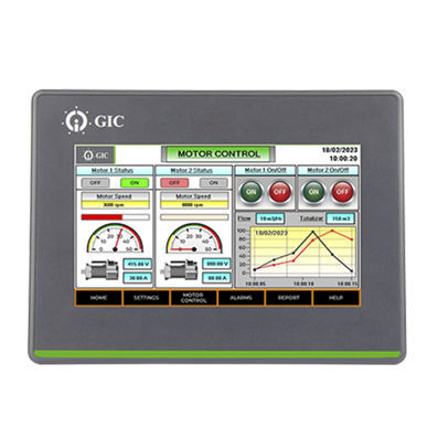 HMI mit Touchscreen - HM107B-0000 - General Industrial Controls (P) Ltd. - einbaufähig / TFT LCD / RS-232