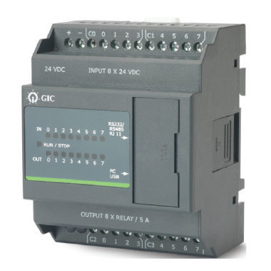 Kompakte SPS - PC10EA04001N - General Industrial Controls (P) Ltd. - Mini / Analogeingänge / Modbus RTU