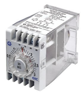 Elektronisches Zeitrelais -  EM series - General Industrial Controls (P) Ltd. - Zeitverzögerung / für DIN-Schiene