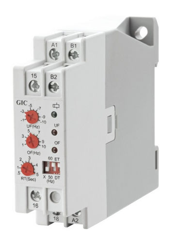 Unterfrequenz-Überwachungsrelais - 5 - 135 Hz - General Industrial Controls (P) Ltd. - Überfrequenz / AC / für DIN-Schiene