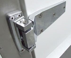 Einflügeltür - ILKAZELL Isoliertechnik GmbH Zwickau - Edelstahl / für den Innenbereich / Industrie