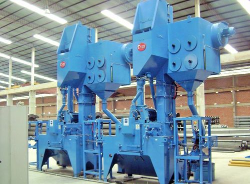 Turbinenstrahlanlage - Cym Materiales - für Rohre / für Rohre / mit Beladung